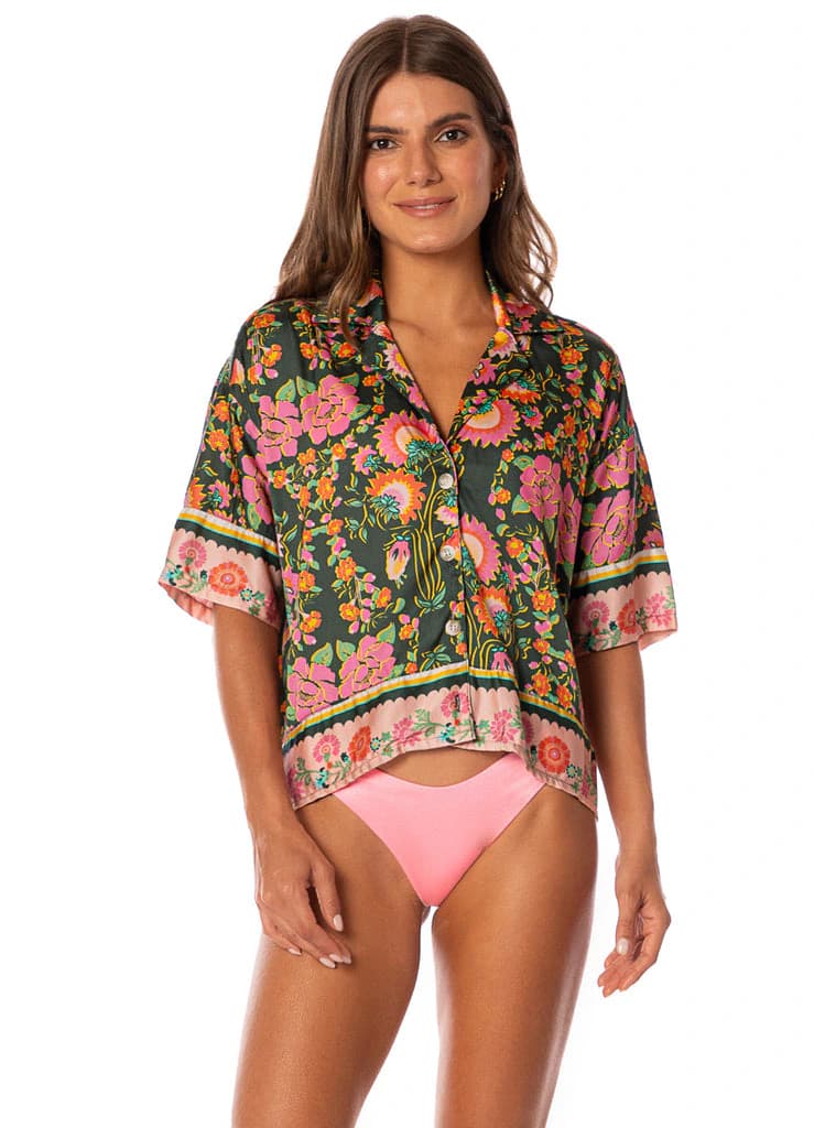 Maaji Arabesque Rose Octavia Shirt - imagen 1