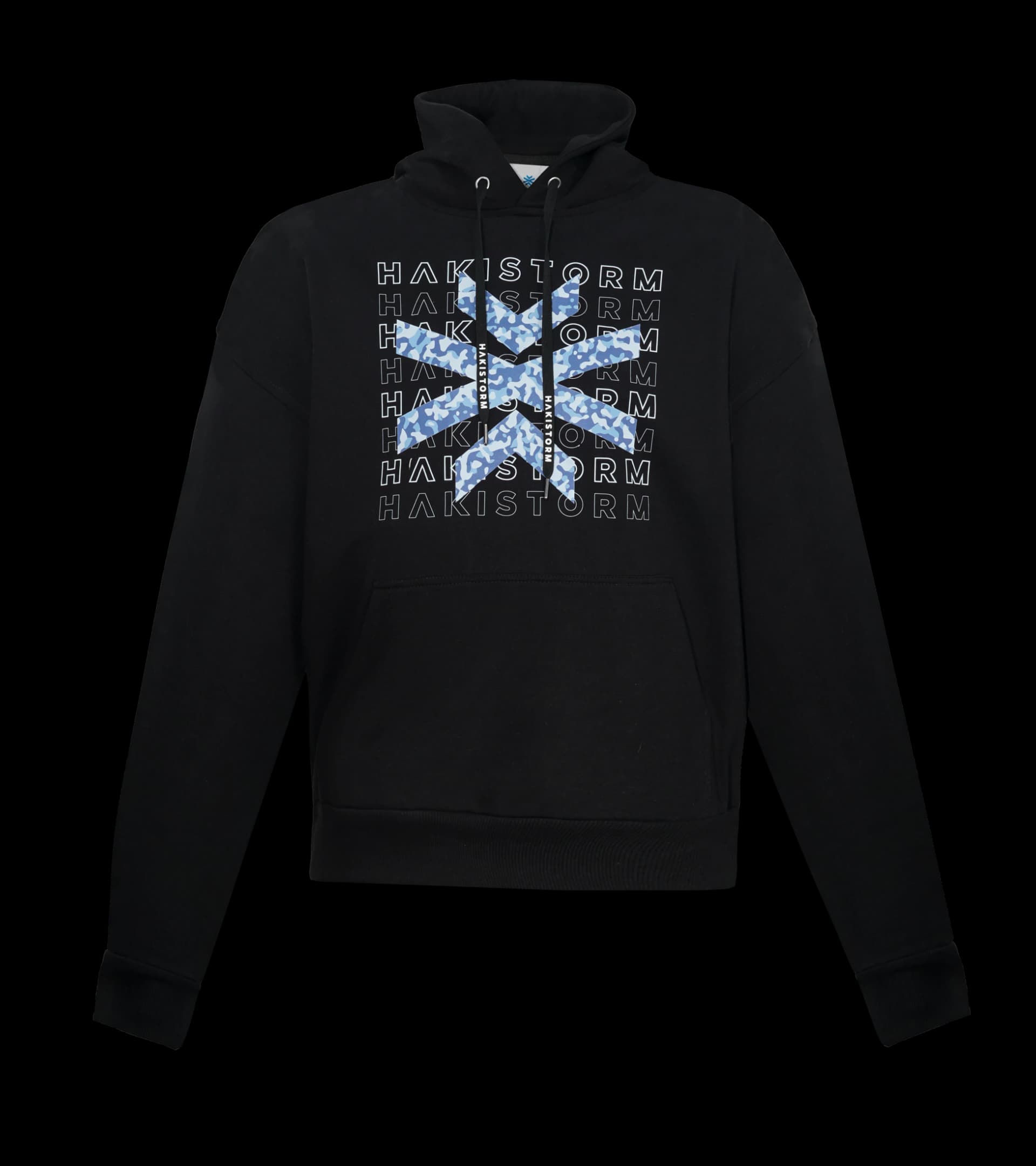 Hoodie Logo Blue Camo