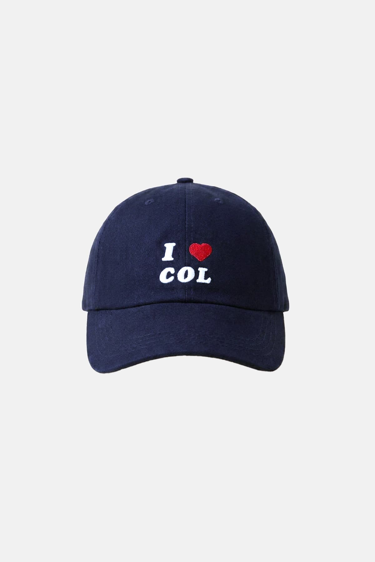 I <3 COL HAT NAVY BLUE