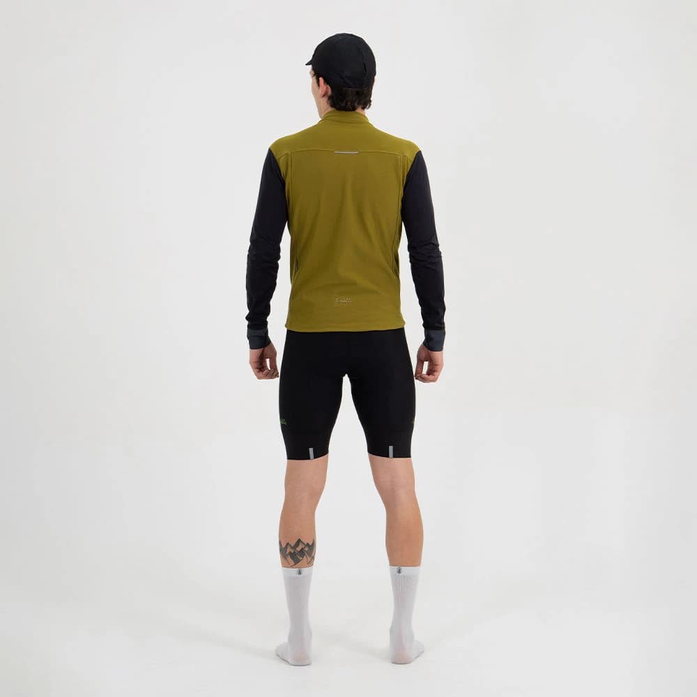 CHAQUETA CICLISMO THERMALTECH OLIVE UNISEX - imagen 3