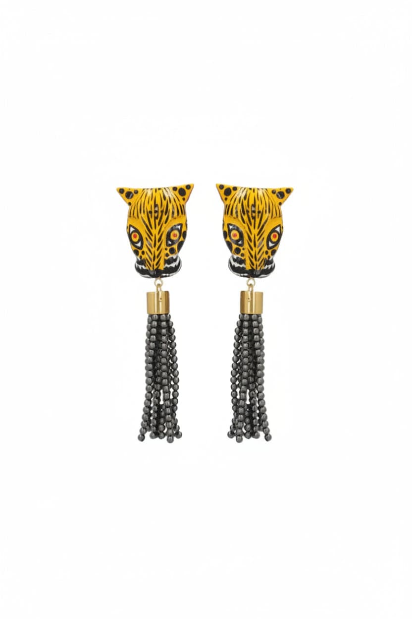ARETES JAGUAR NOCHE