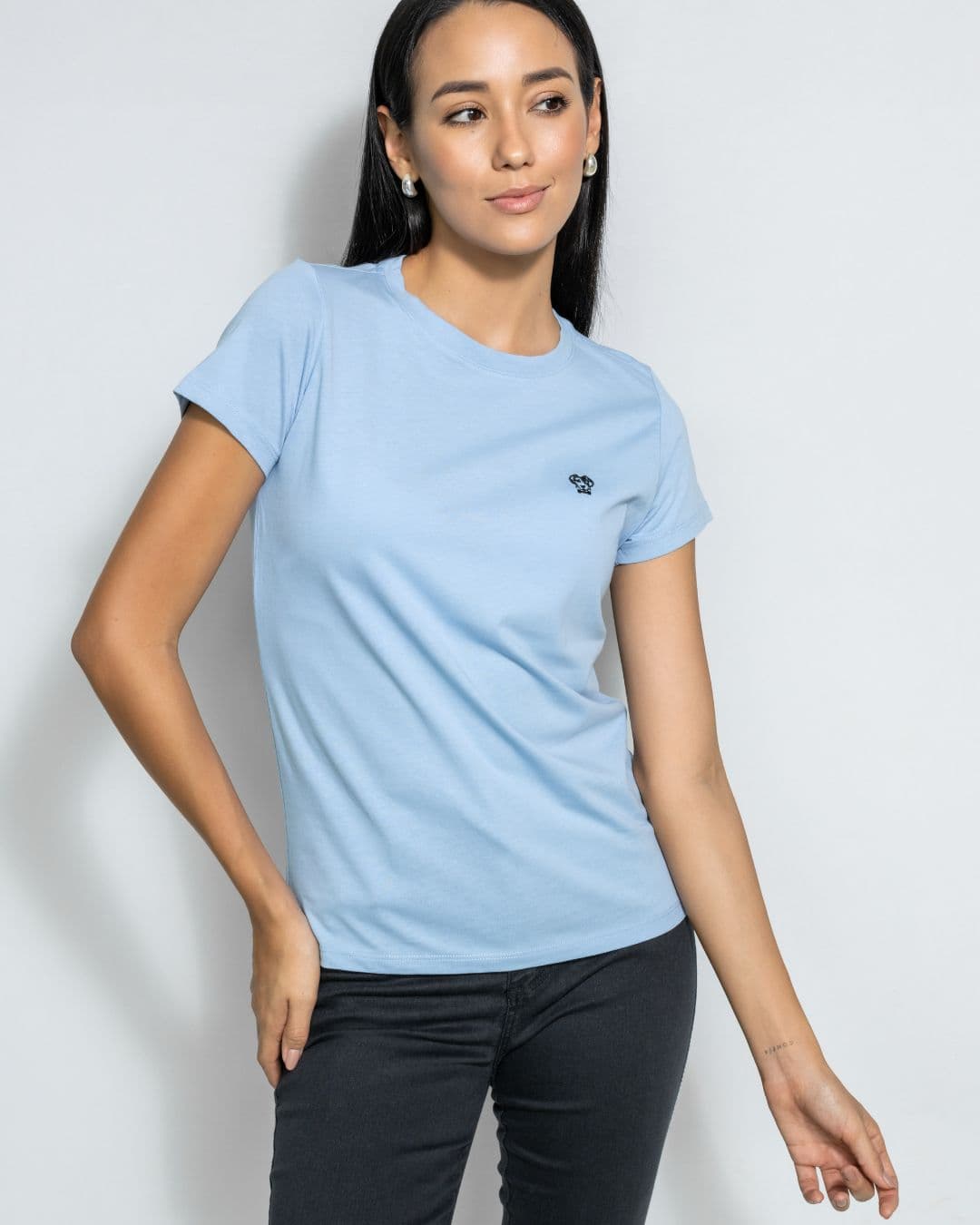 Camiseta Antimanchas de Mujer Baby Blue - imagen 1
