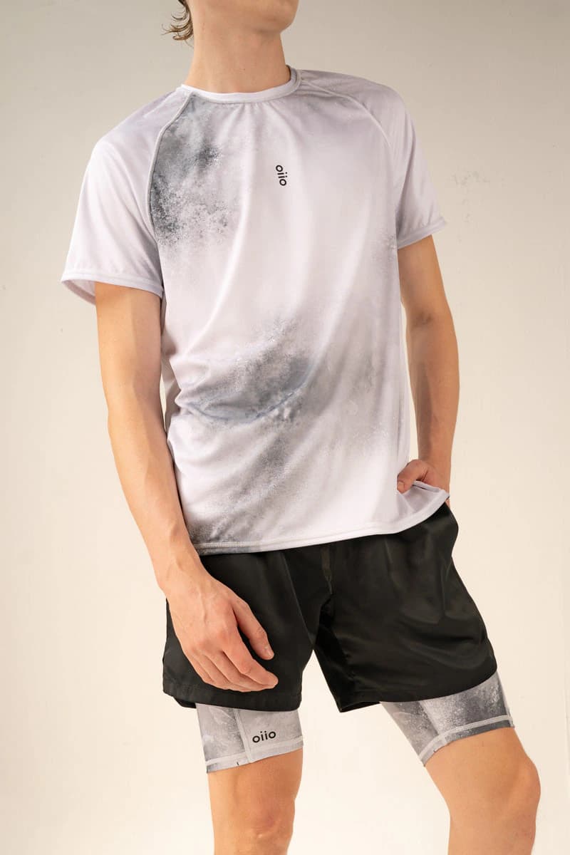 WATERCOLOR RUNNING T-SHIRT - imagen 1