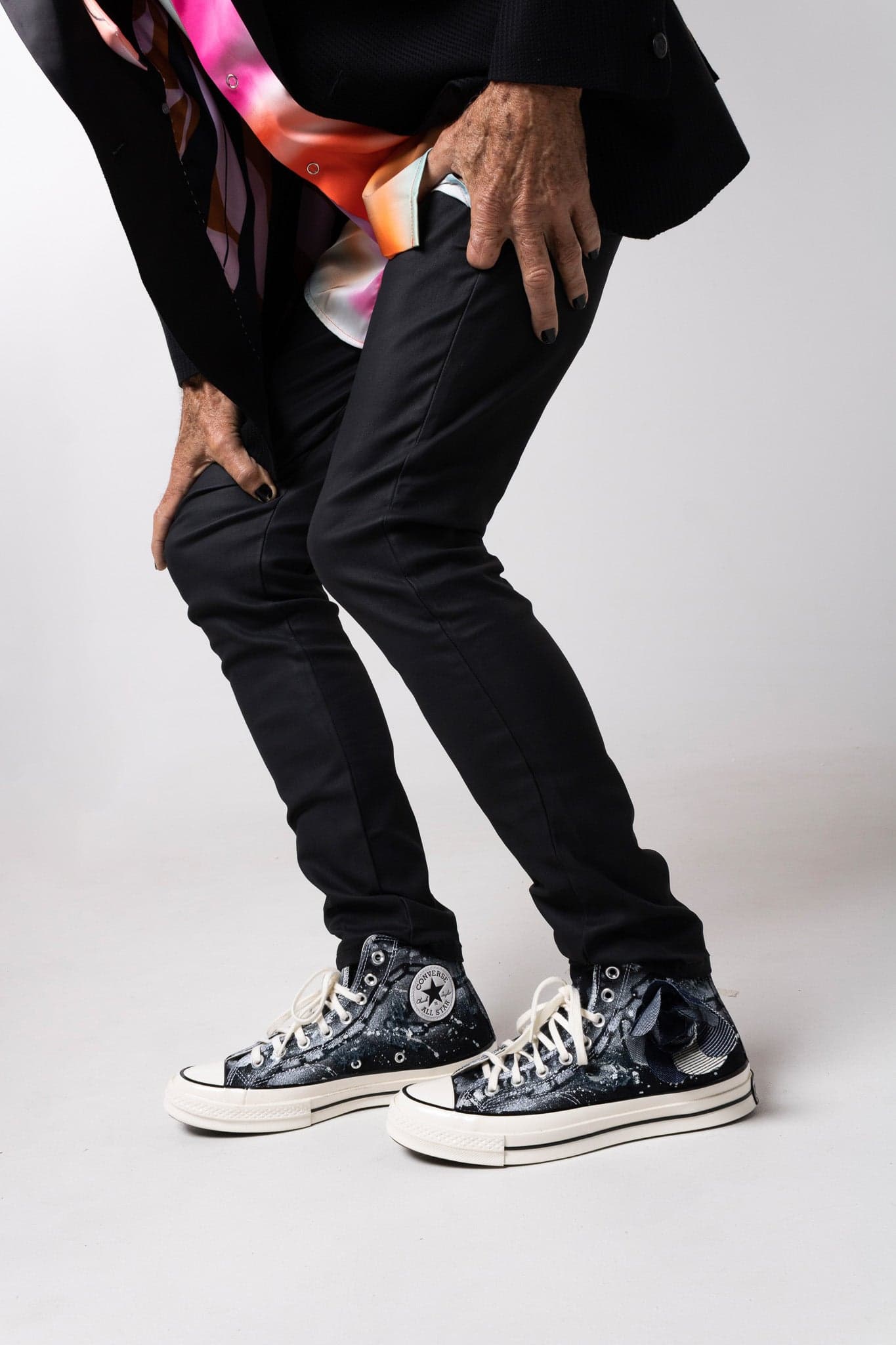 SKINNY JEAN RAMONES LEATHER - imagen 3