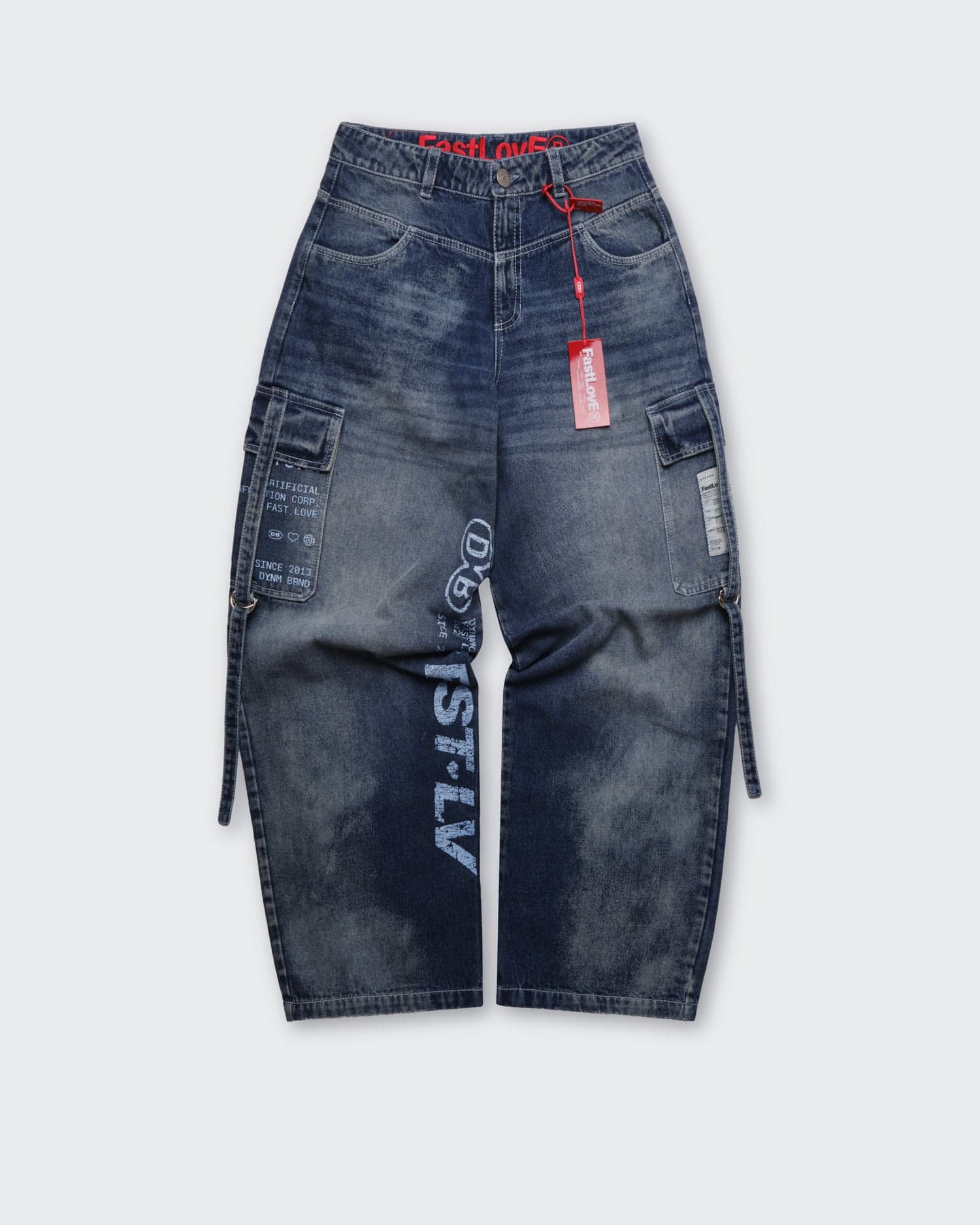 Jeans Azul Barrel - Edición Fast Love - imagen 5
