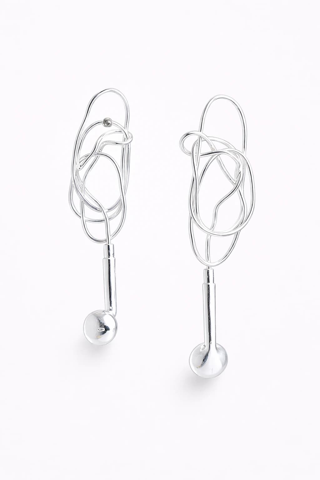 Aretes Heavy wire - imagen 1