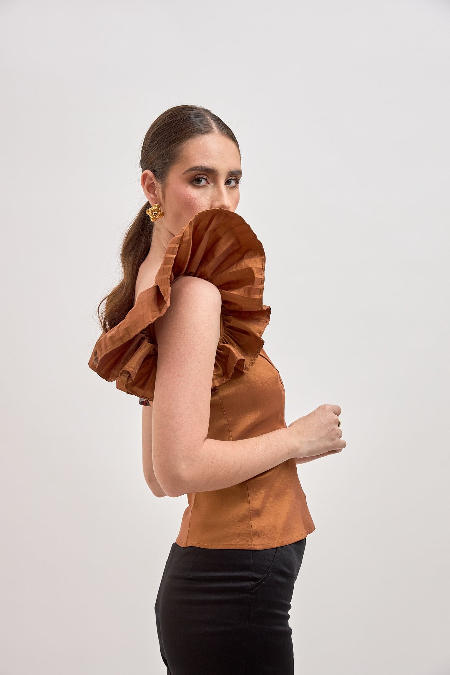 Blusa Bursa Terracota - imagen 3