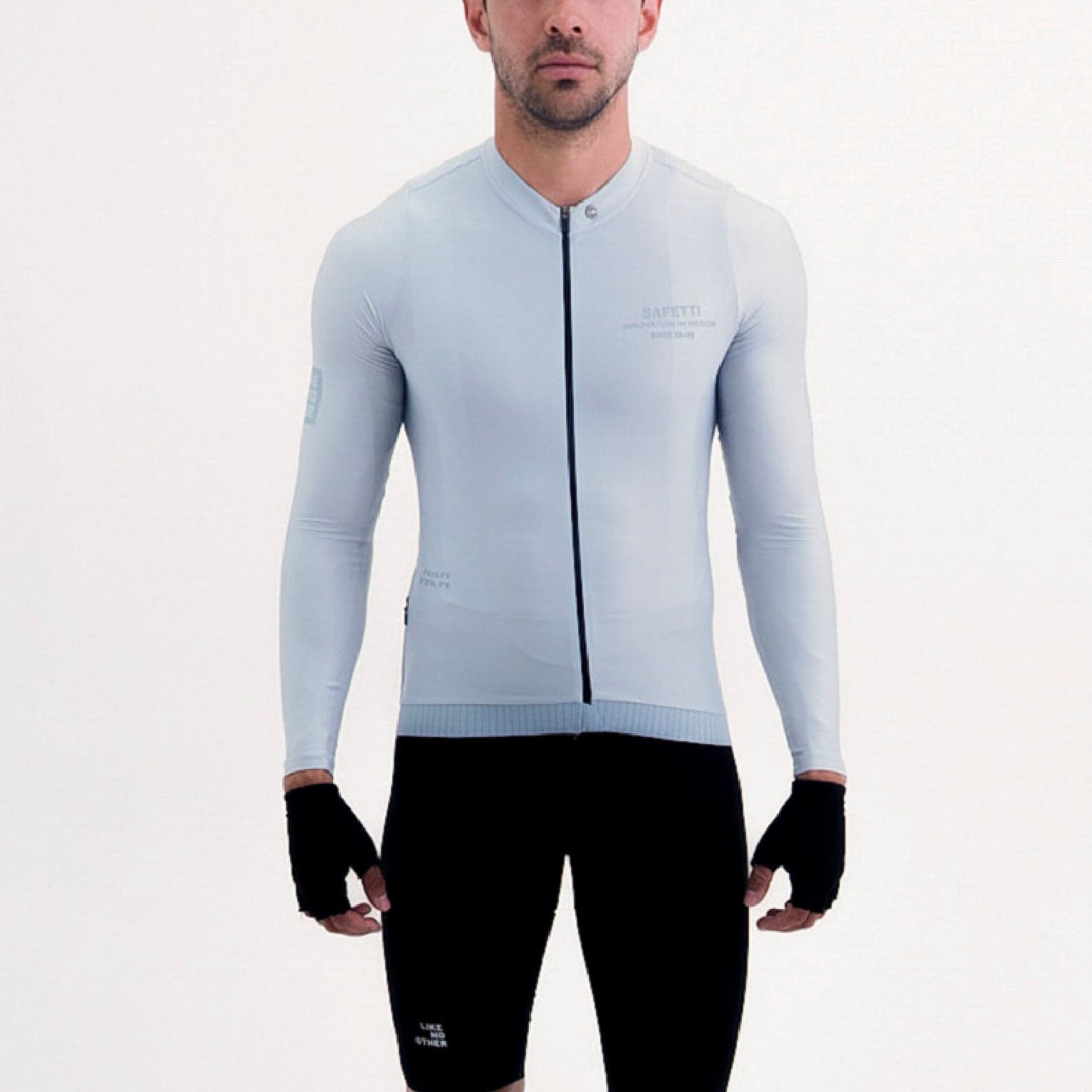 CAMISA CICLISMO MANGA LARGA LATITUDE GRIS PARA HOMBRE - imagen 3