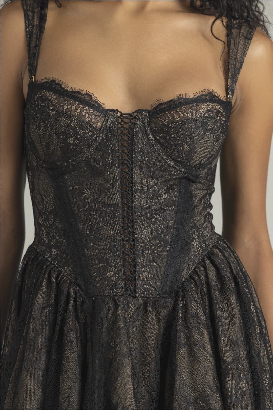 VESTIDO ETEREA NEGRO - imagen 4