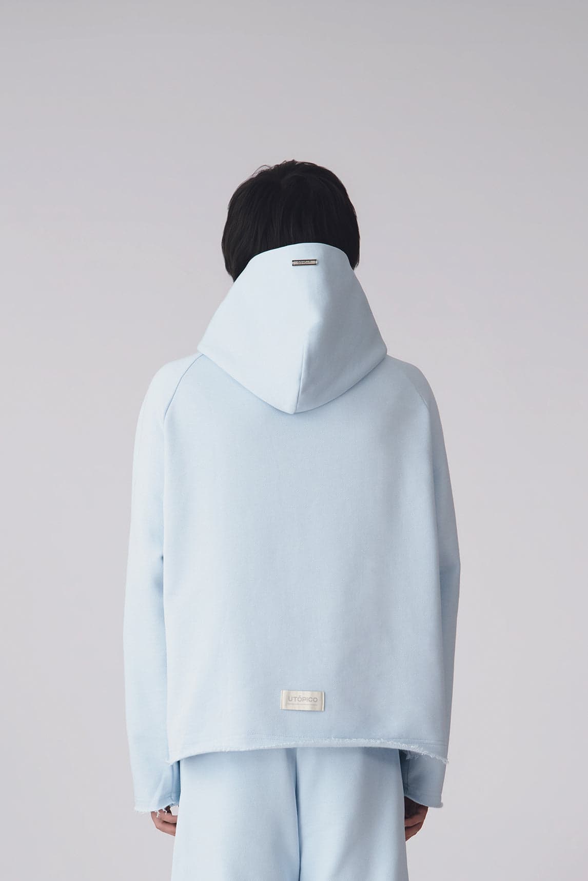 HOODIE BASICS V2 - AZUL CELESTE - imagen 5
