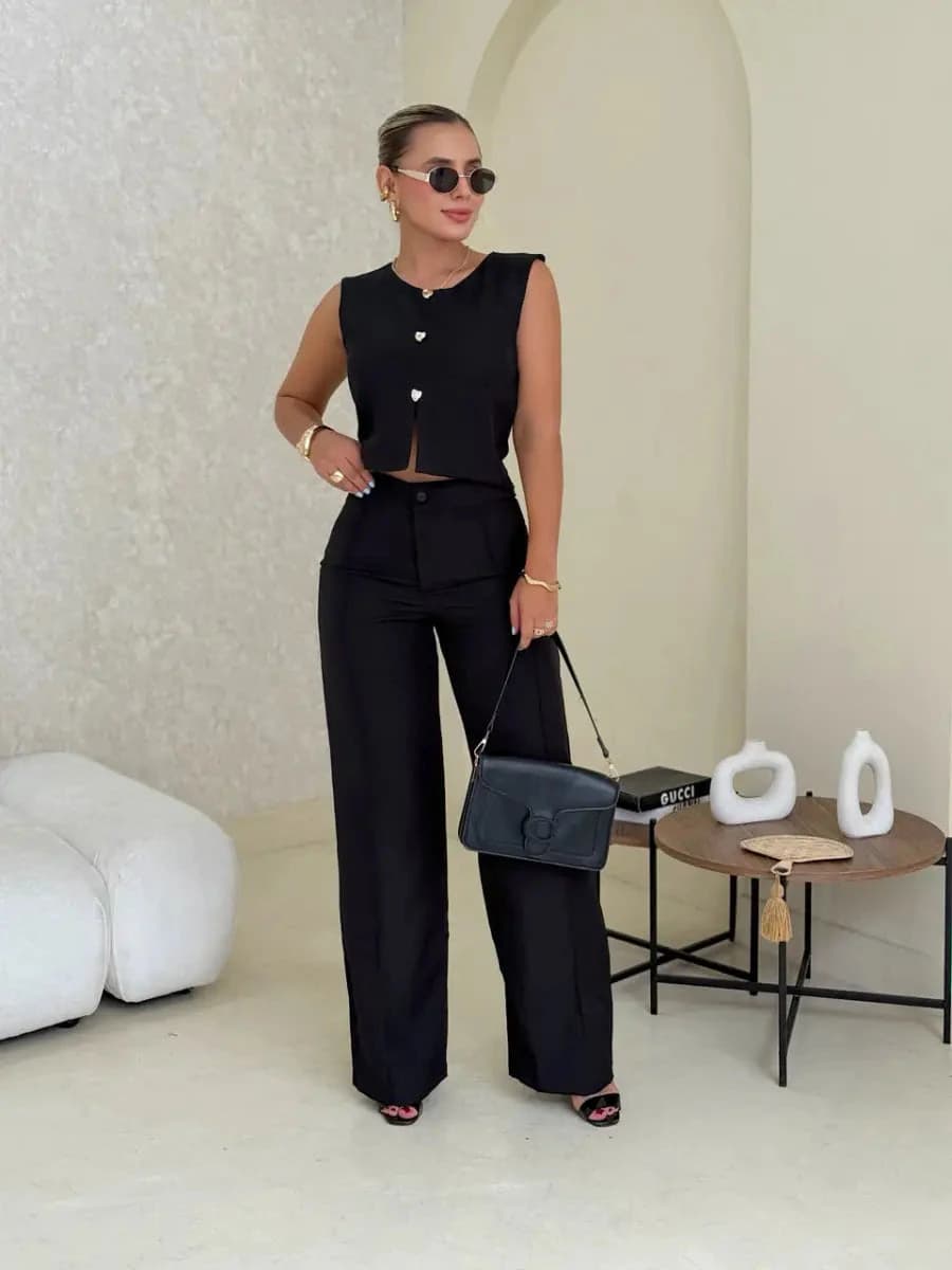 Pantalones Sirenna (negro) - imagen 1