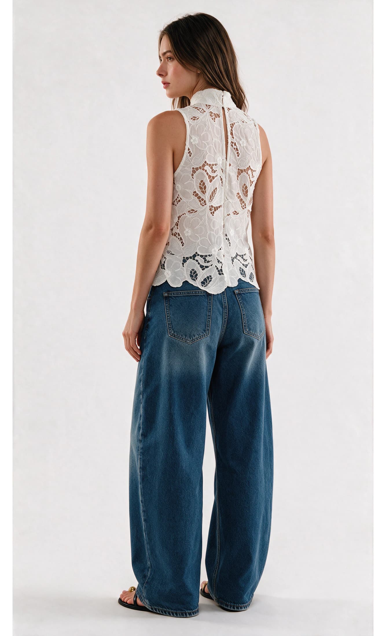 Blusa Limahuli Ecru - imagen 2