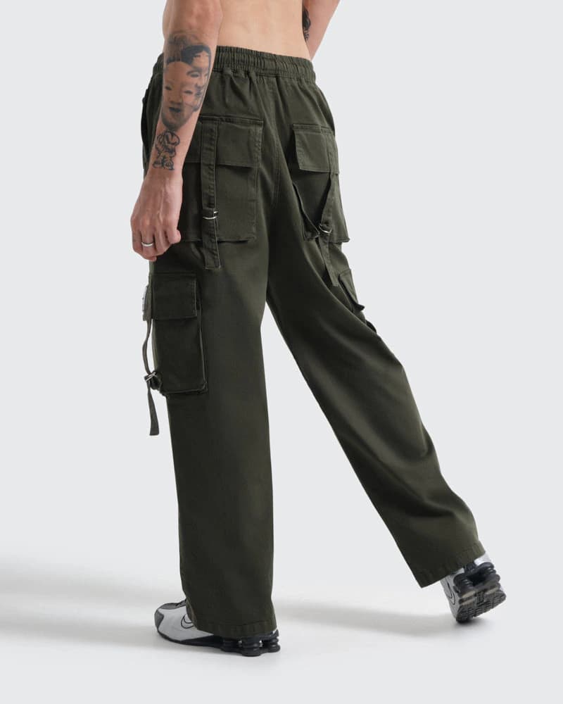Jogger Cargo Army Green - imagen 8
