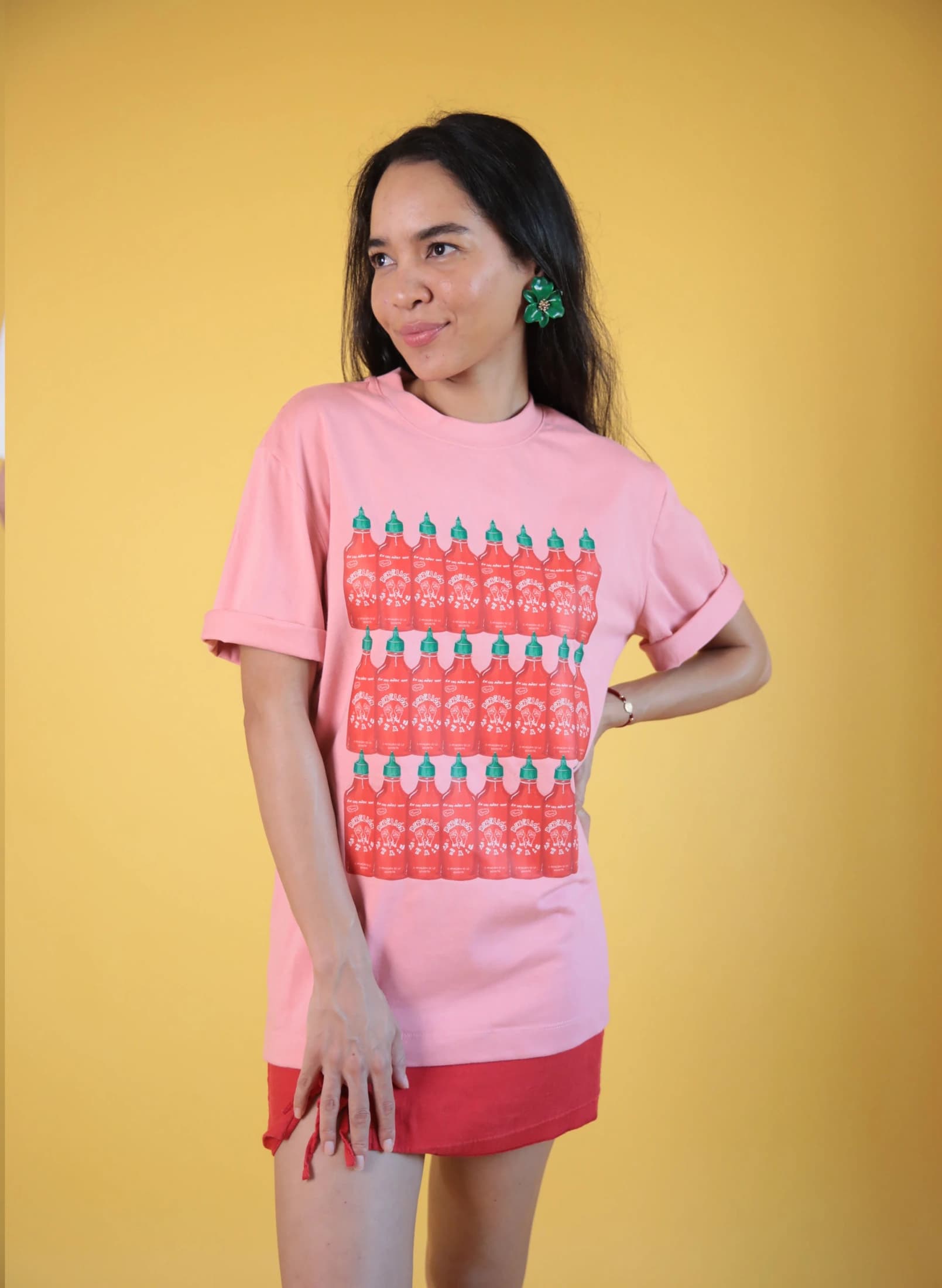 Camiseta Rebeliones Guayaba - imagen 1
