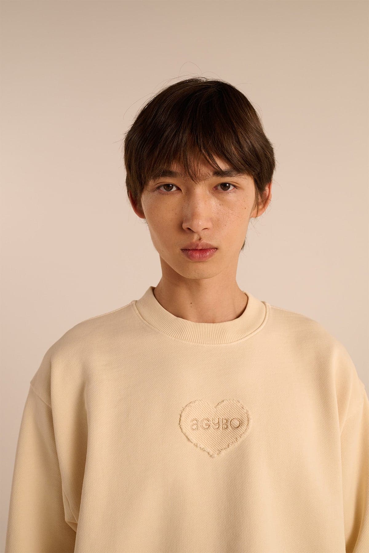 CORE CREWNECK BEIGE - imagen 3