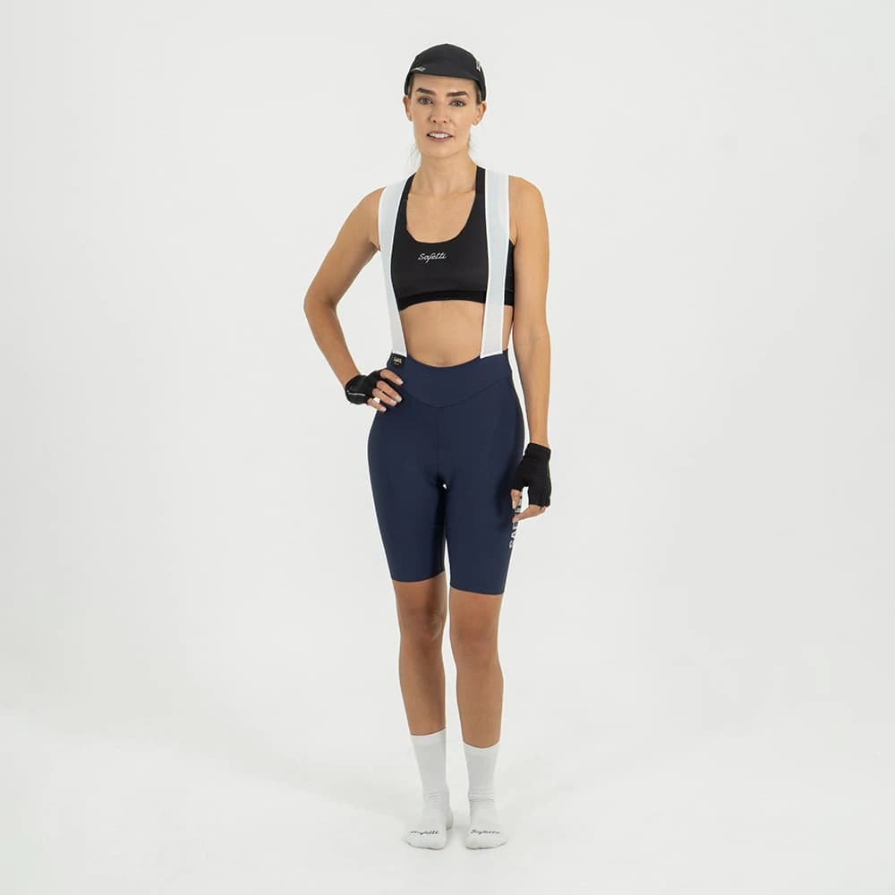 PANTALONETA CICLISMO GIRONA COLORS MARIHNO PARA MUJER - imagen 1