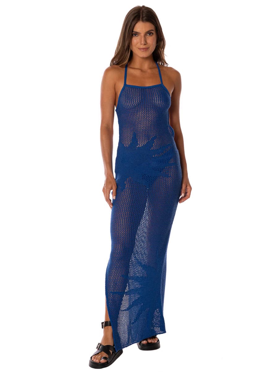 Maaji Cobalt Blue Rosabella Long Dress - imagen 1