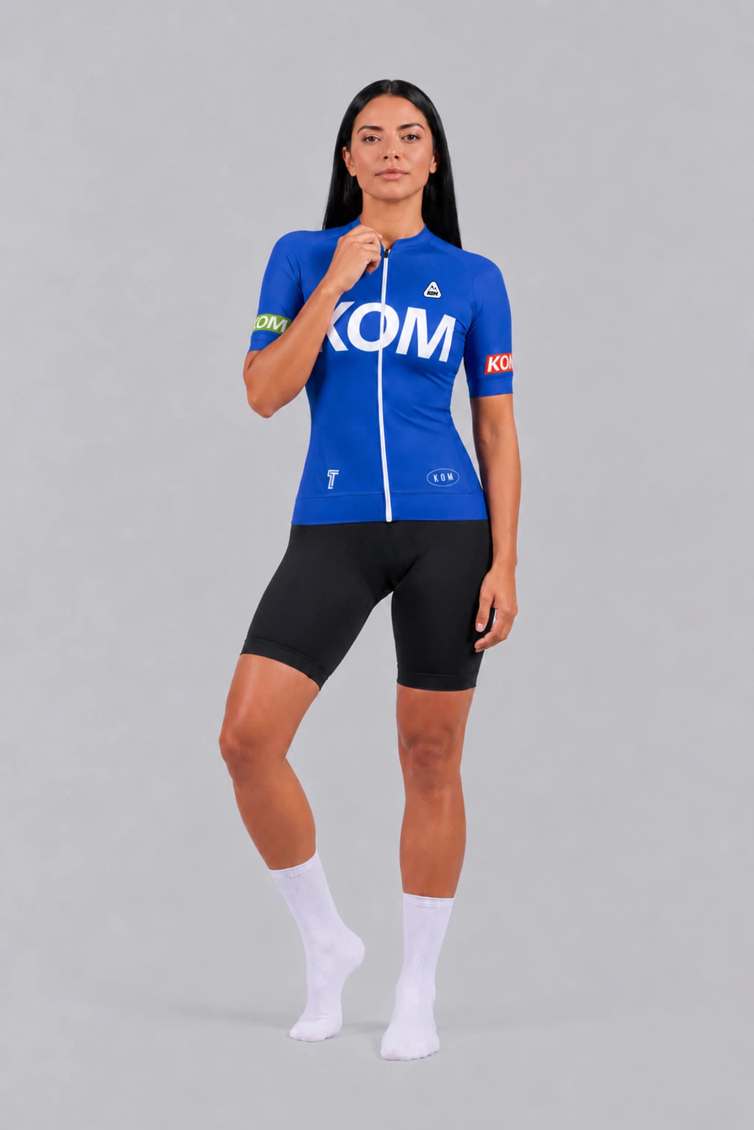 Jersey Ciclismo Tour KOM - Manga Corta Mujer