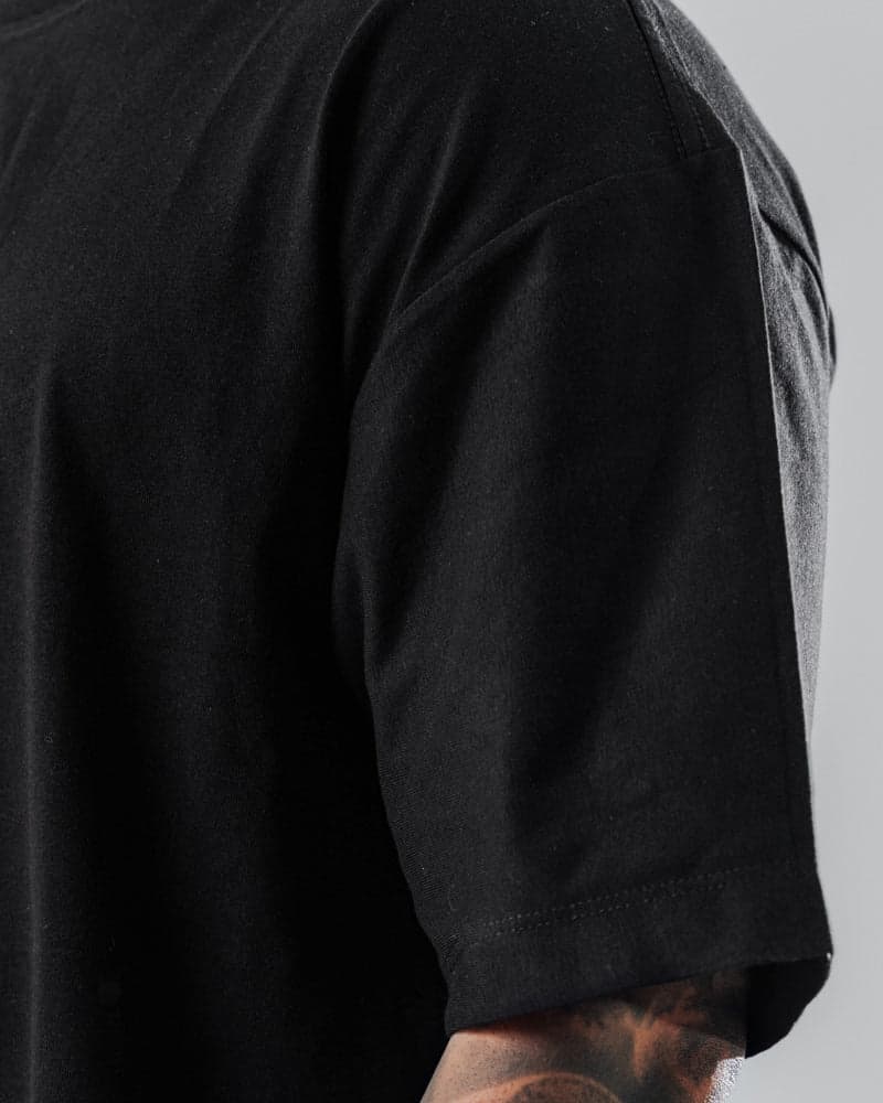 Camiseta Boxy Fit Básica Negro - imagen 3