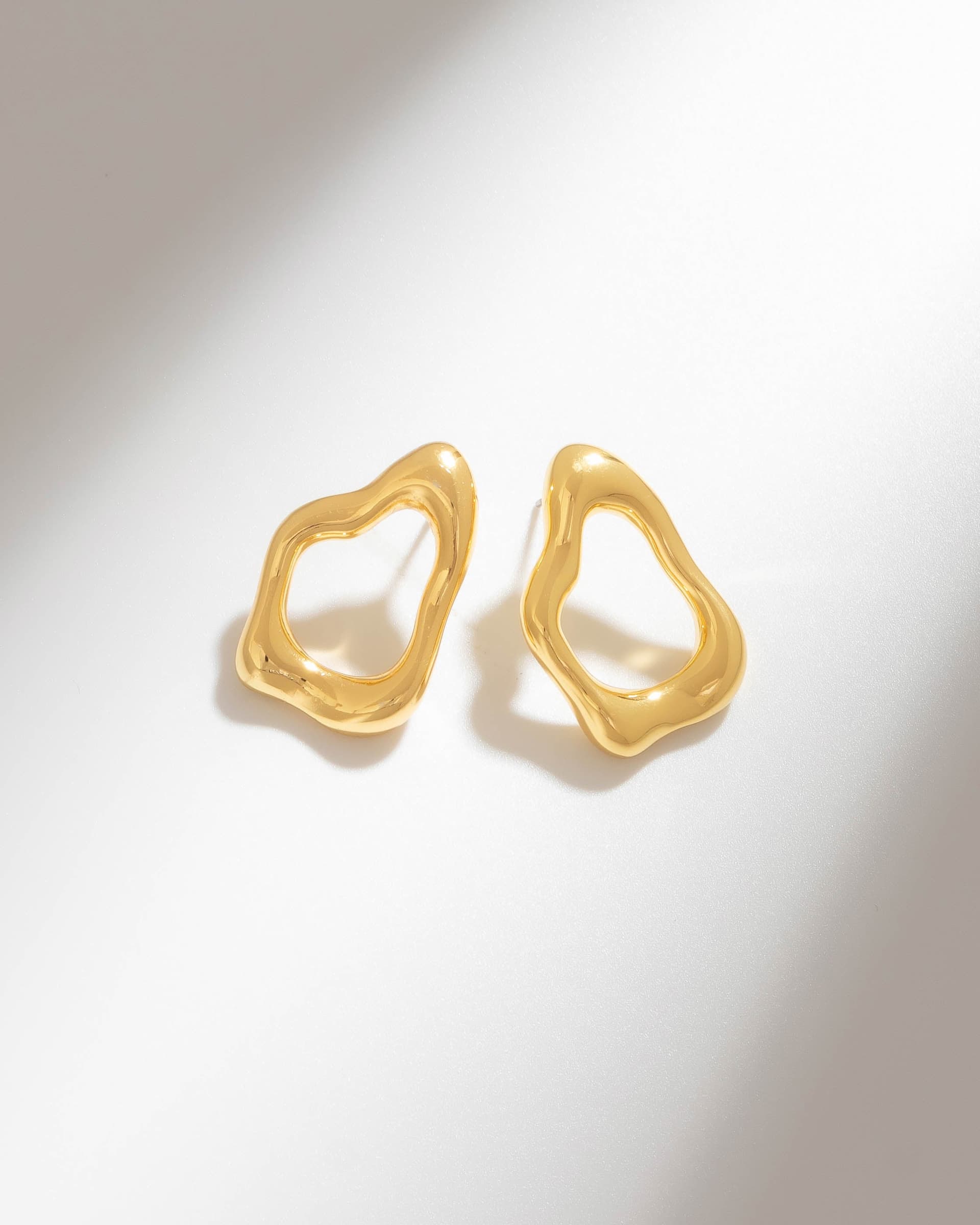 Aretes Silueta Amorfa - imagen 2