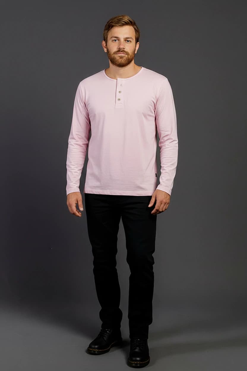 Camiseta Manga Larga con Botones - imagen 5