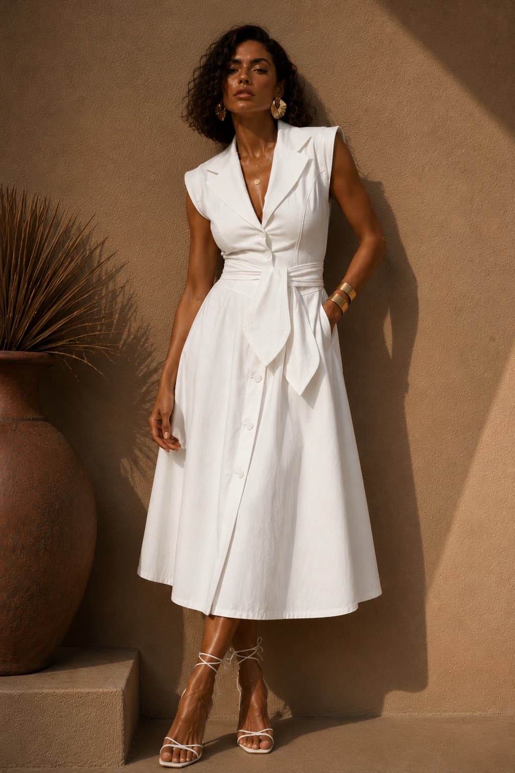Vestido Kate  blanco - imagen 3