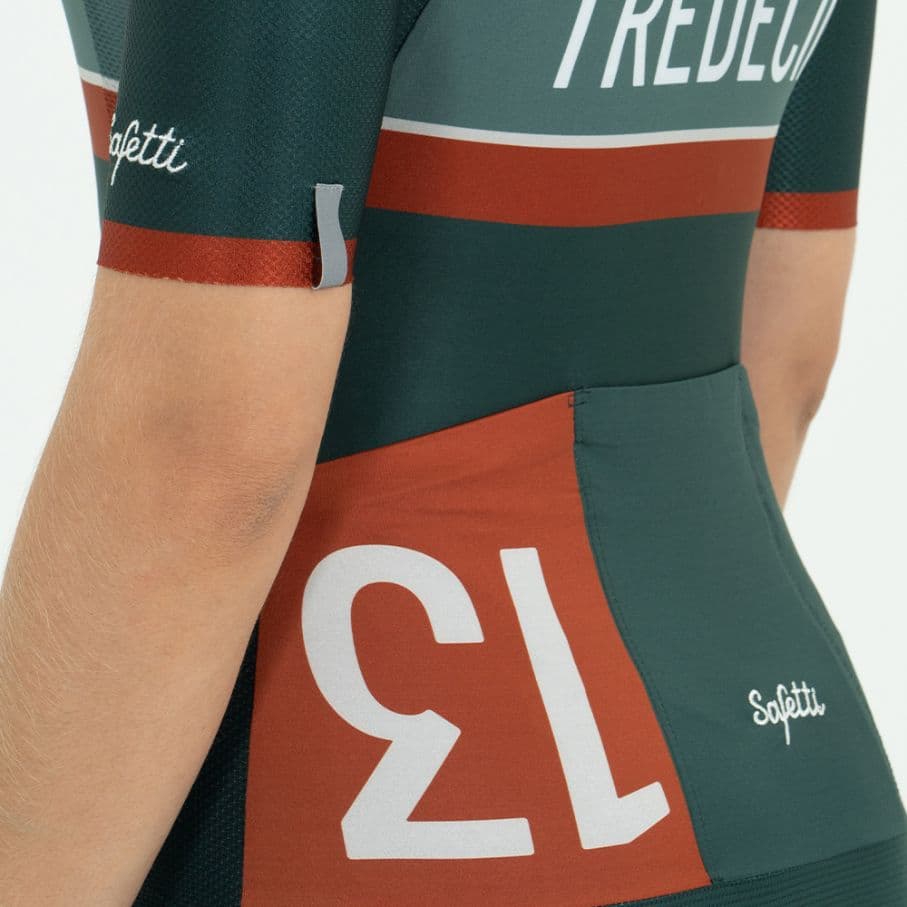 CAMISA CICLISMO MANGA CORTA TREDECIM PARA MUJER - imagen 3