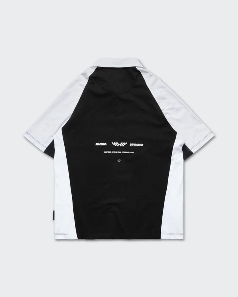 Polo Negro Oversize Fast Lane - imagen 8