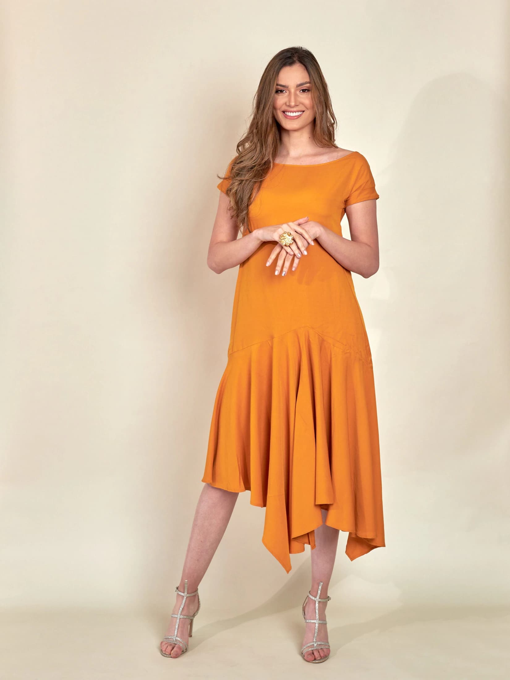 Vestido Nicolasa Amarillo - imagen 3