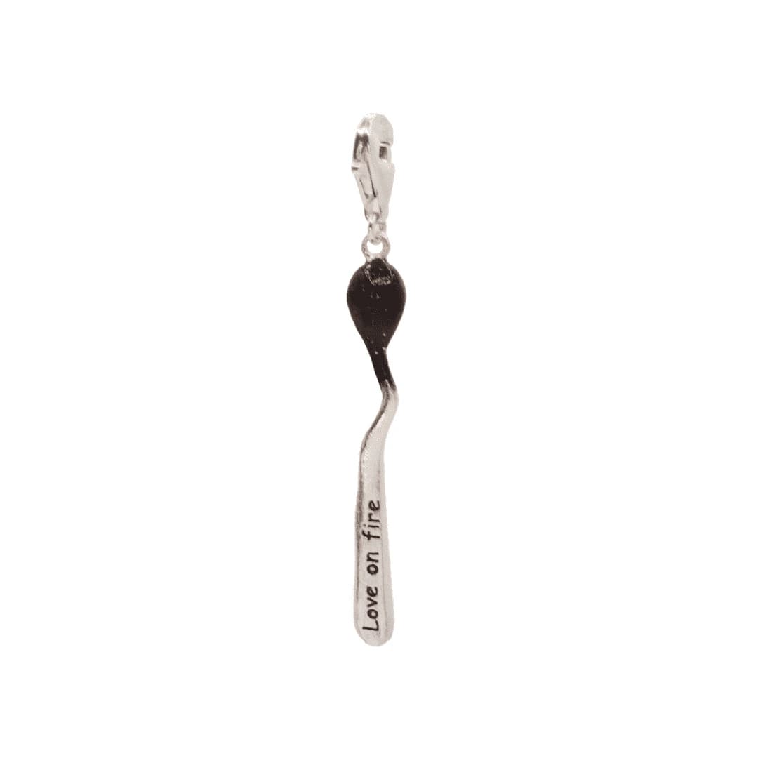 Dije Love On Fire Plata - imagen 1
