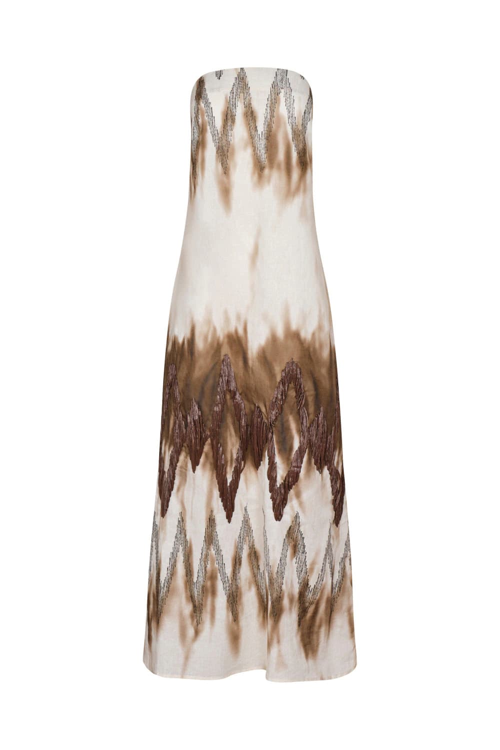 Vestido Marruecos ivory coffee - imagen 2