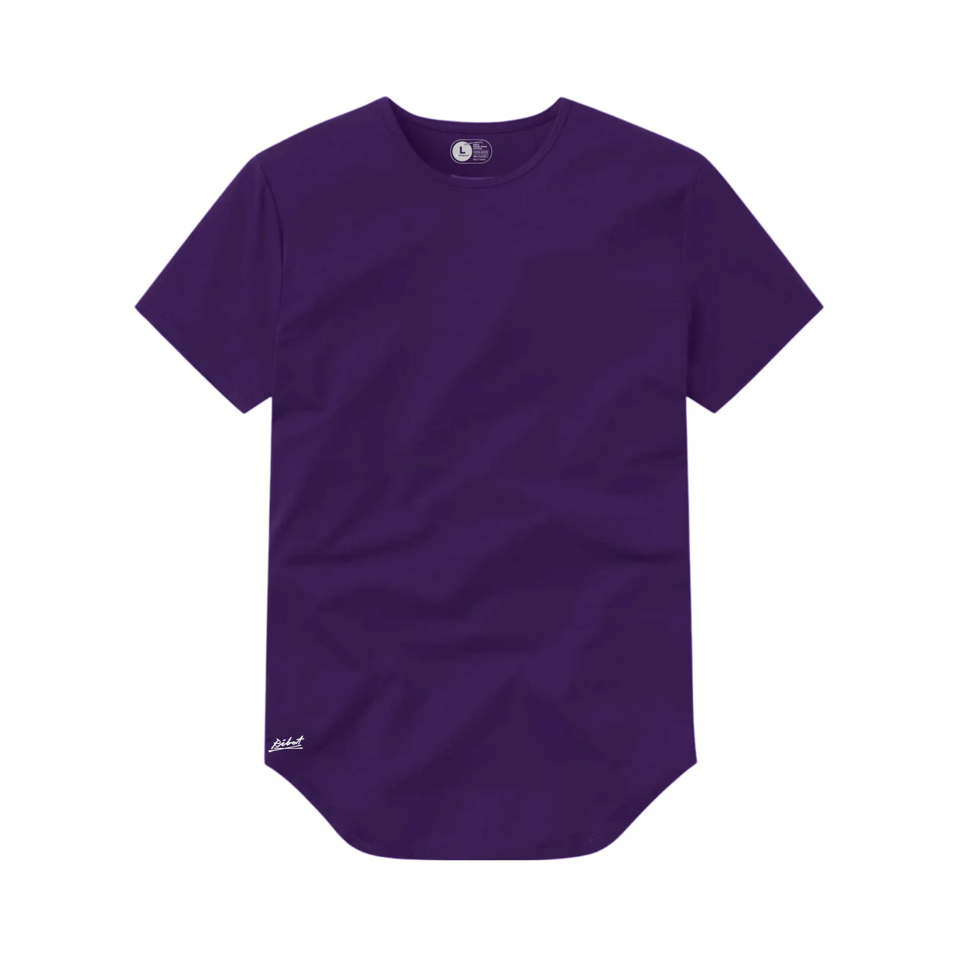 Camiseta Básica Curve Morado - imagen 2