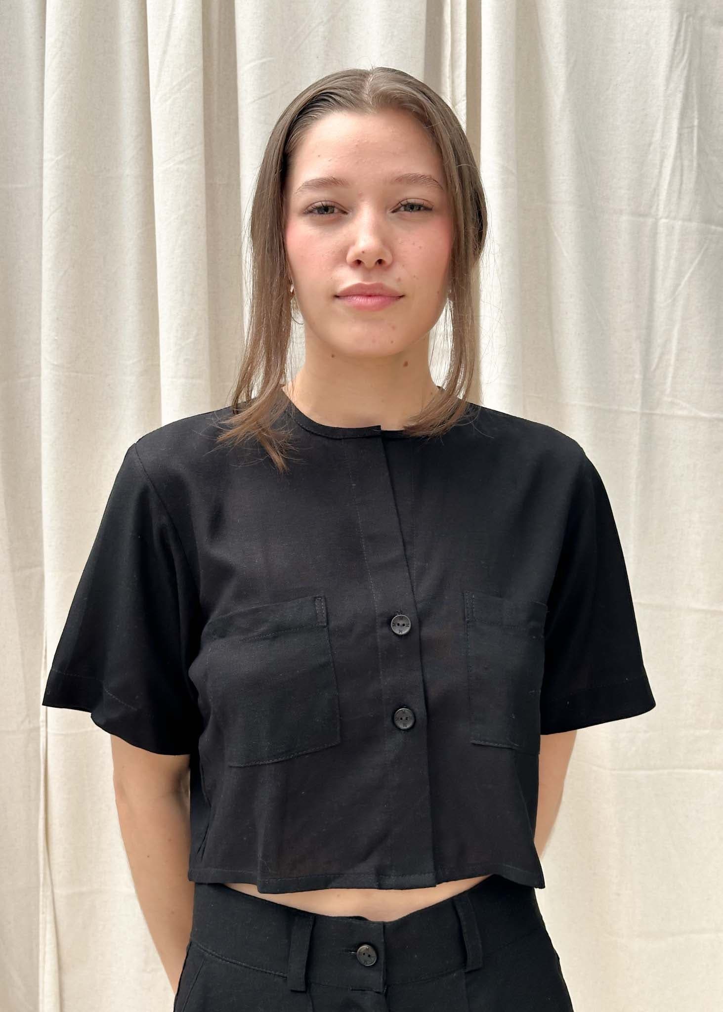 Blusa Safari Negro