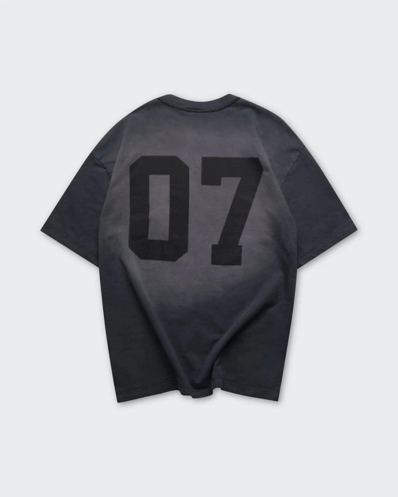 Camiseta Gris Oversize Fearless - imagen 2