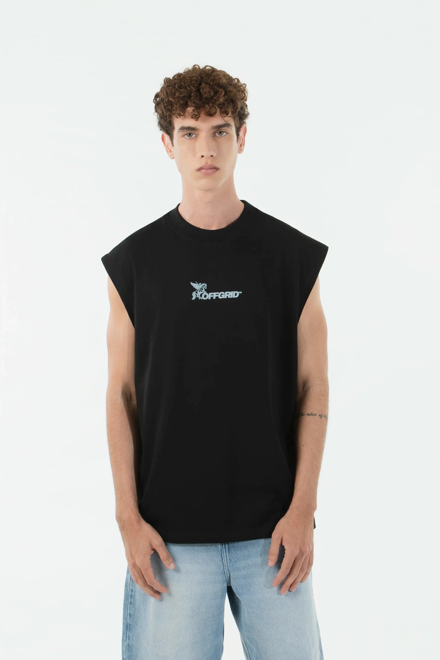 CAMISETA MANGA SISA COLOR NEGRO - imagen 3