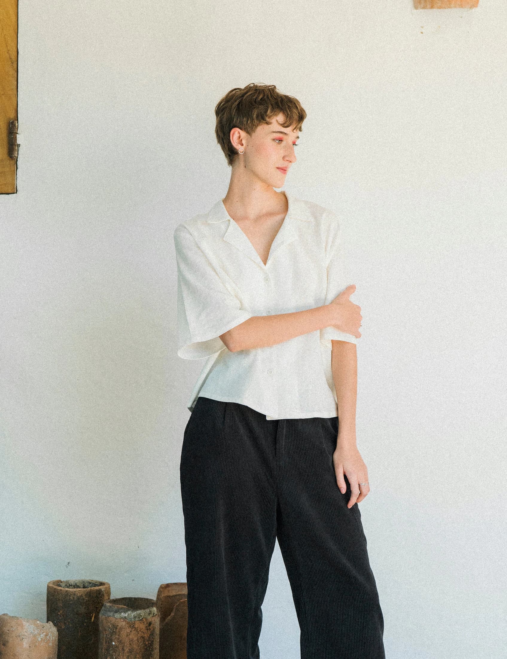 Camisa MARFIL / UNISEX - imagen 6