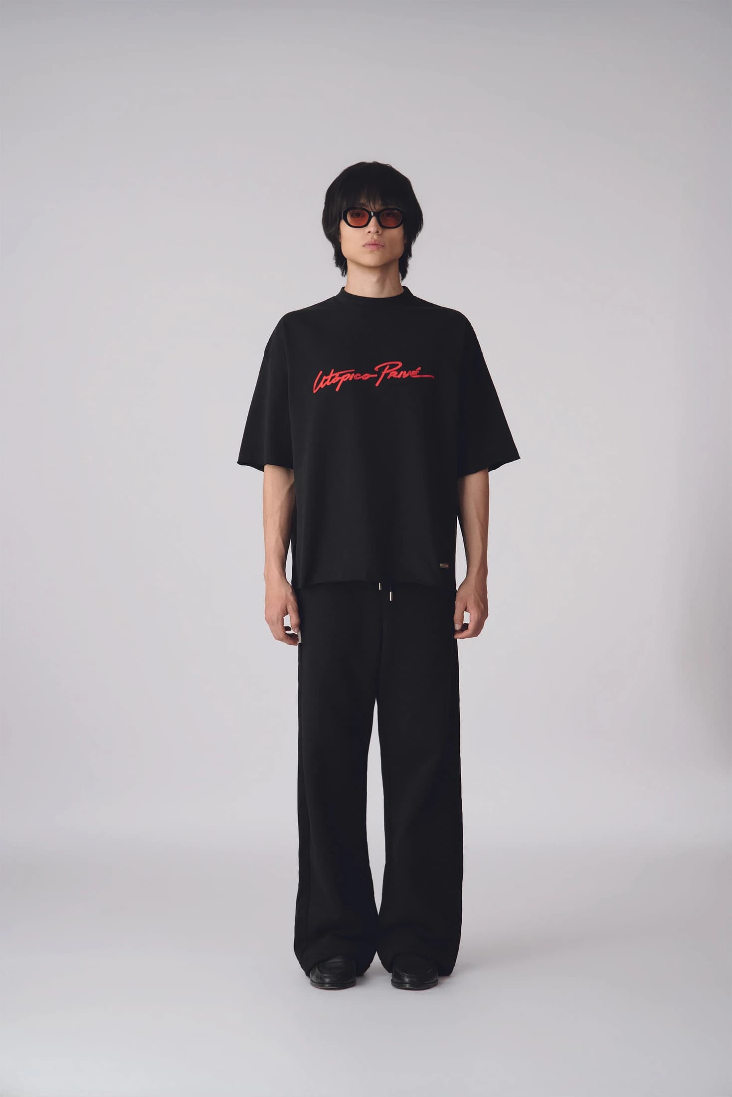 CAMISETA NEGRA - EXTENSED BOXY FIT - imagen 2