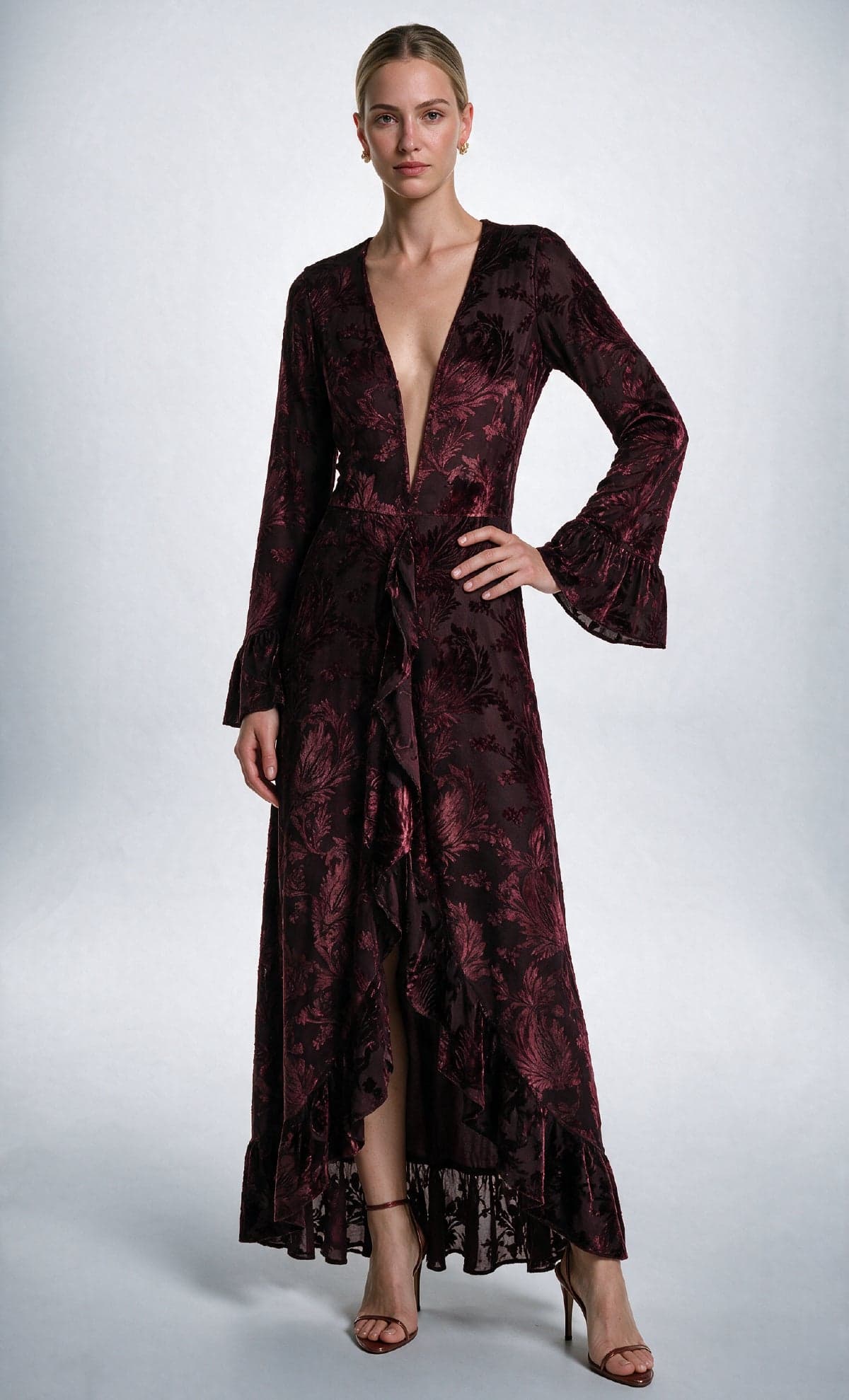 Vestido Largo Coulis - imagen 3