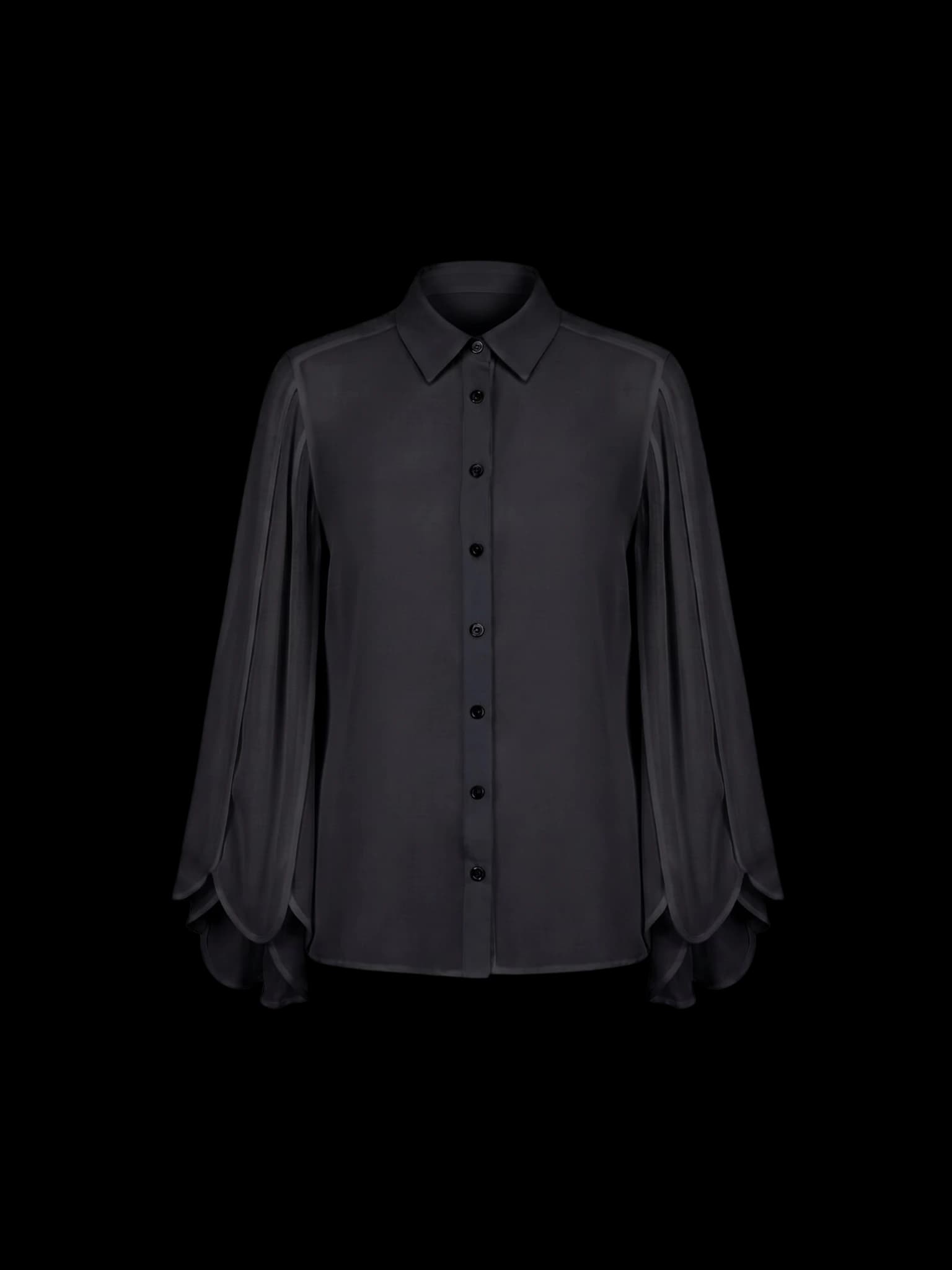 SURI BLOUSE BLACK - imagen 1