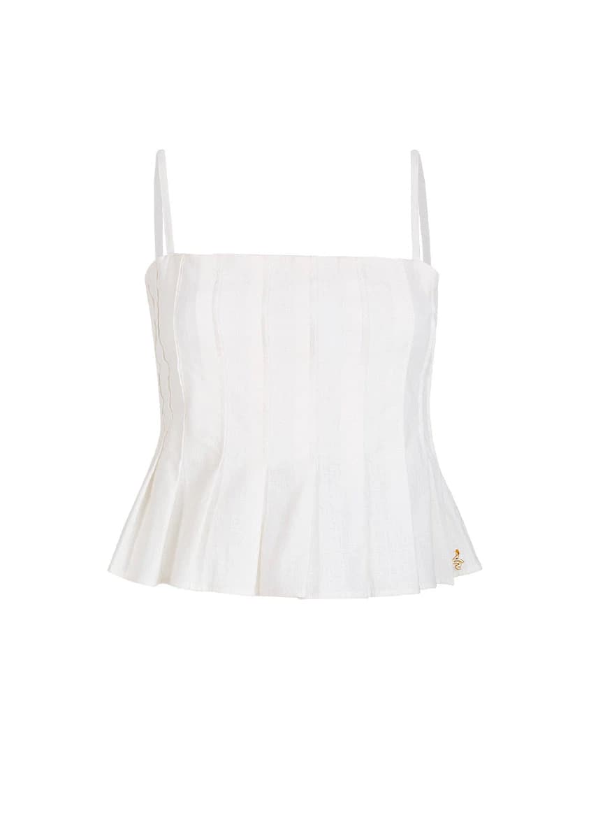 SHELL TIDES HELGA CROP TOP 9608