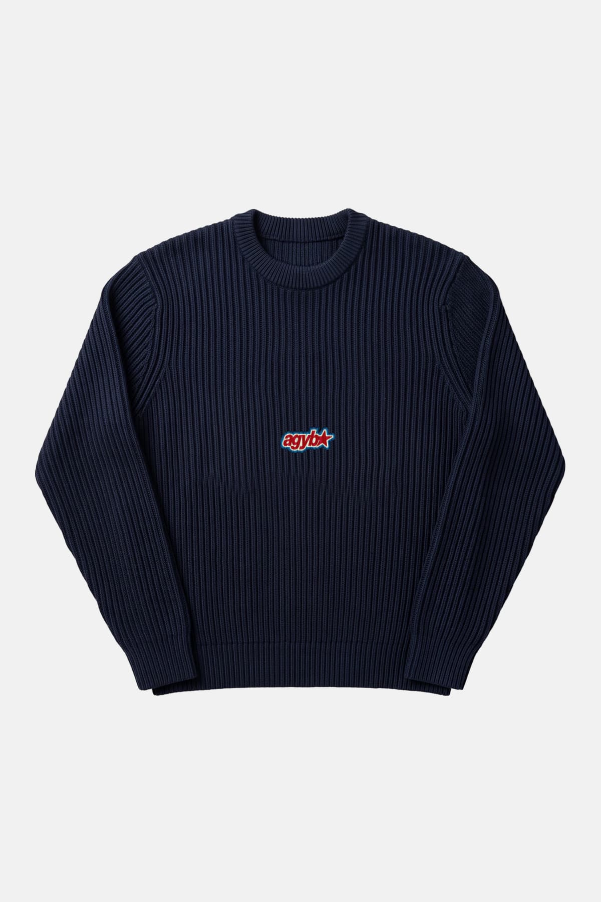 Starry Rib Sweater Navy