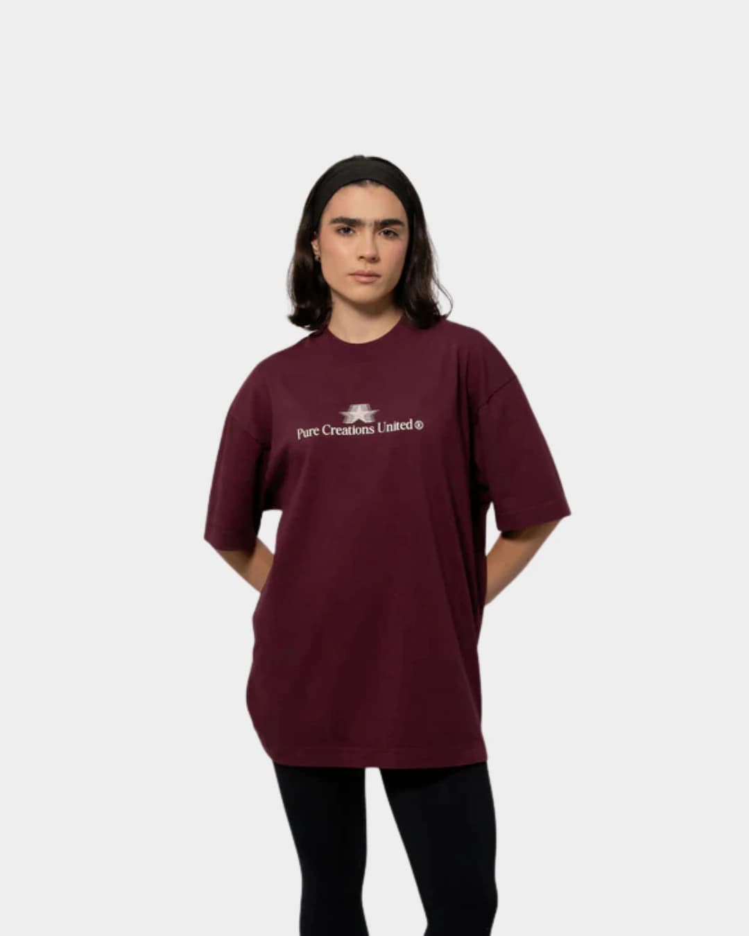 STILL HUNGRY BURGUNDY T-SHIRT - imagen 2