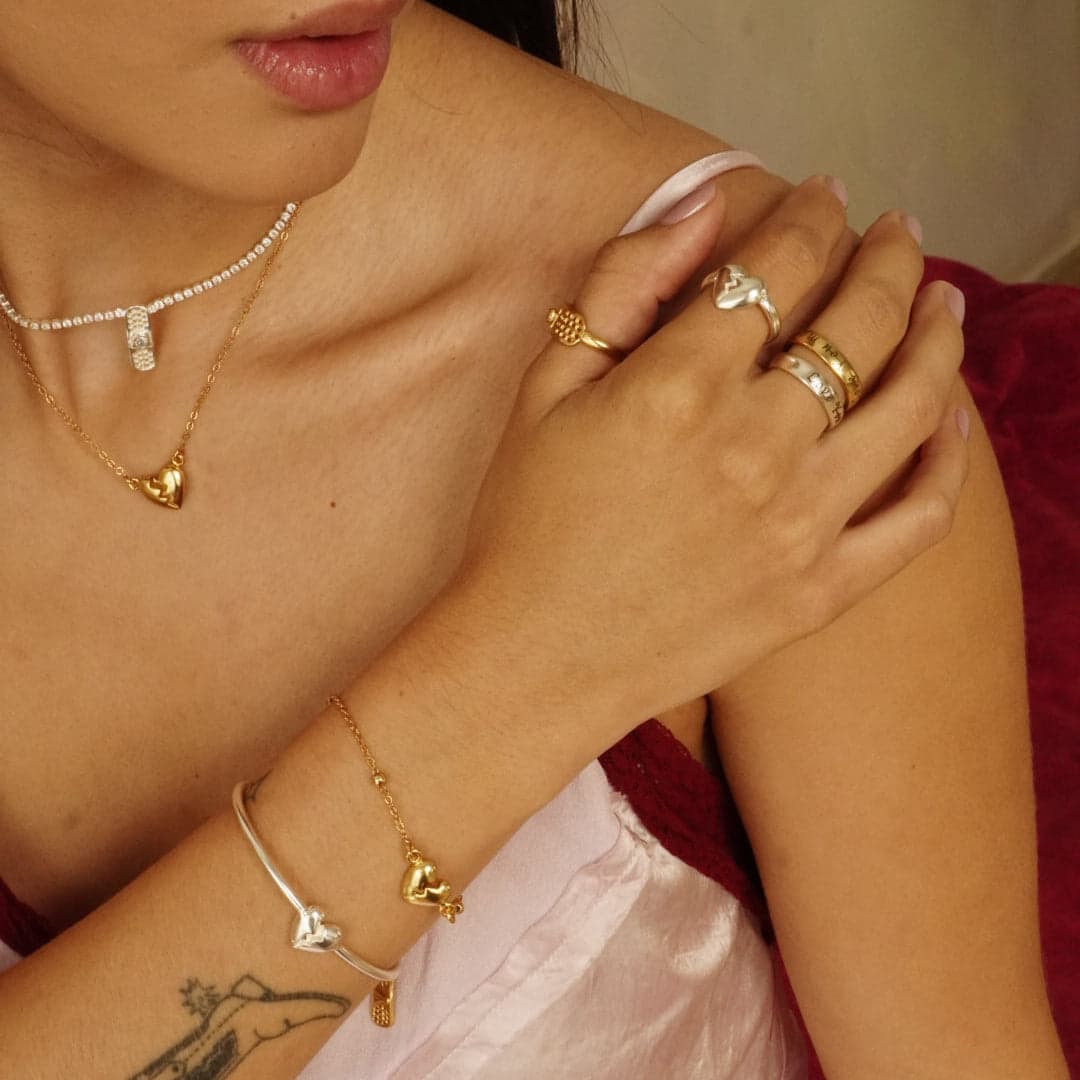 Anillo Love Me Plata - imagen 2