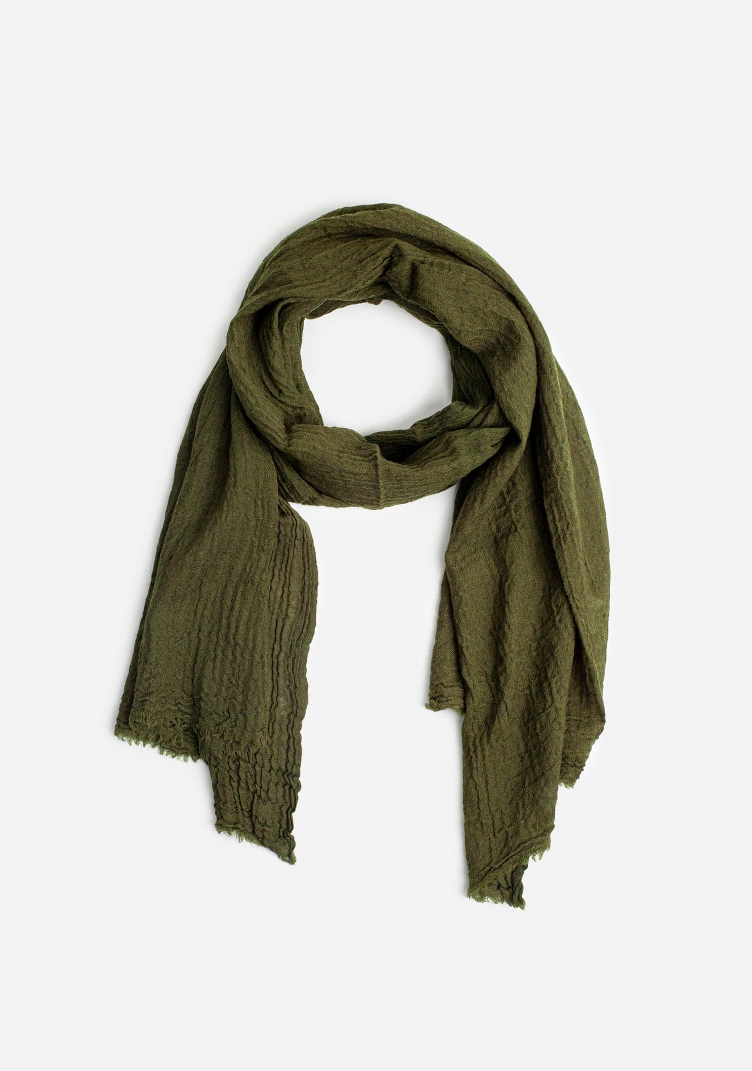 Bufanda Chennai Uni. Verde Olive - imagen 1