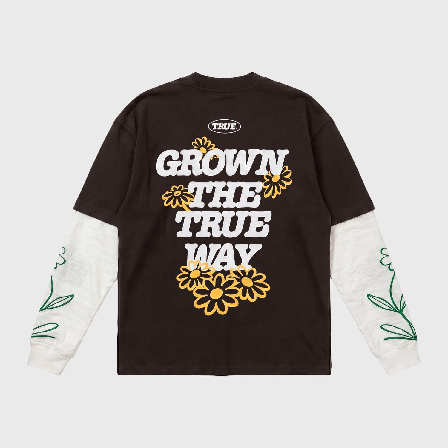 True Way Boxy LS - Brown