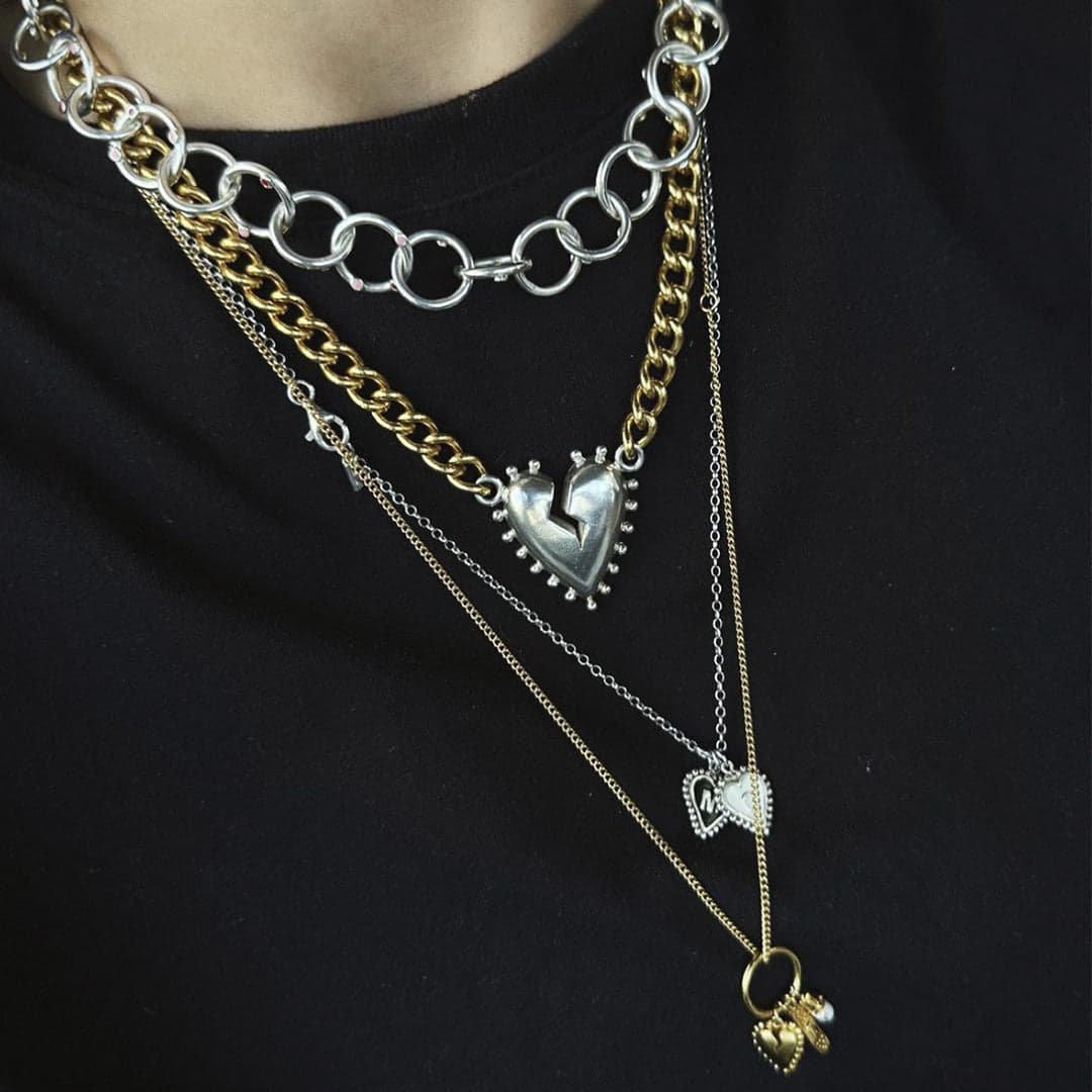 Choker CorazOFF Gold & Silver - imagen 3