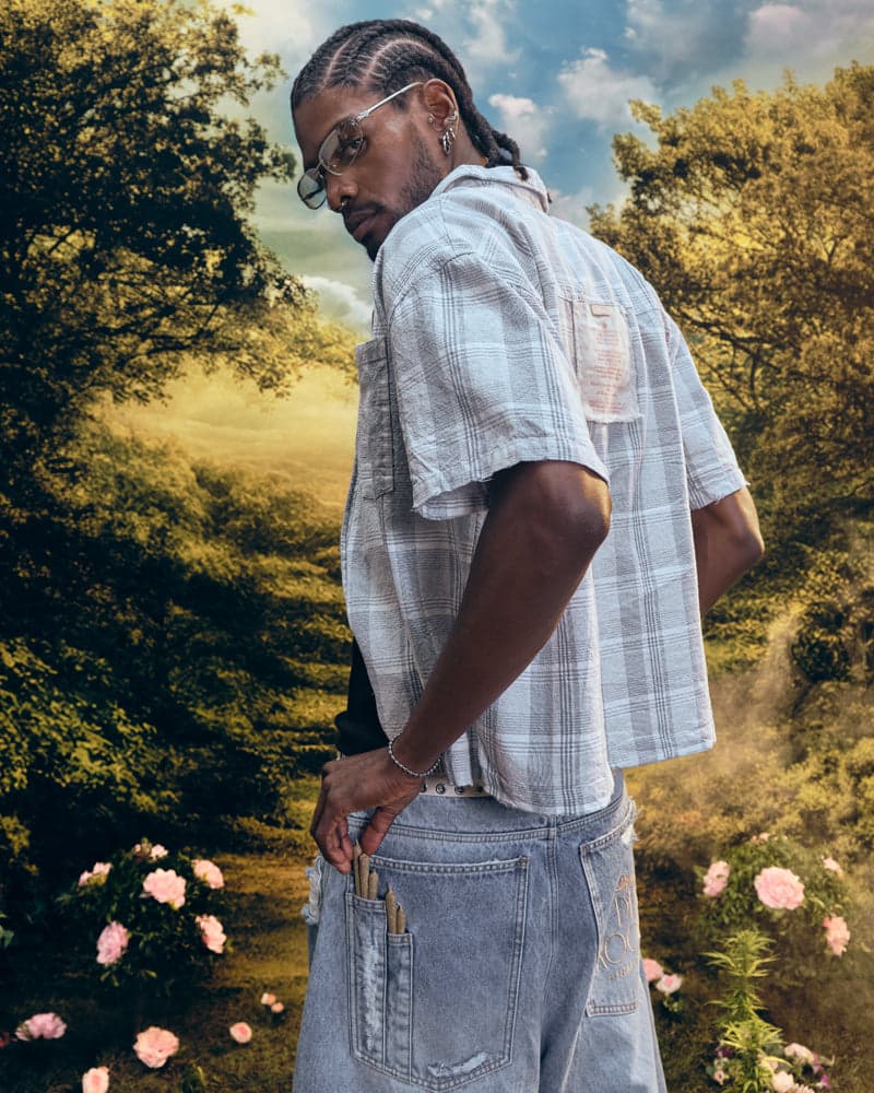 Camisa Boxy Garden Of Eden – Edición 420 - imagen 2