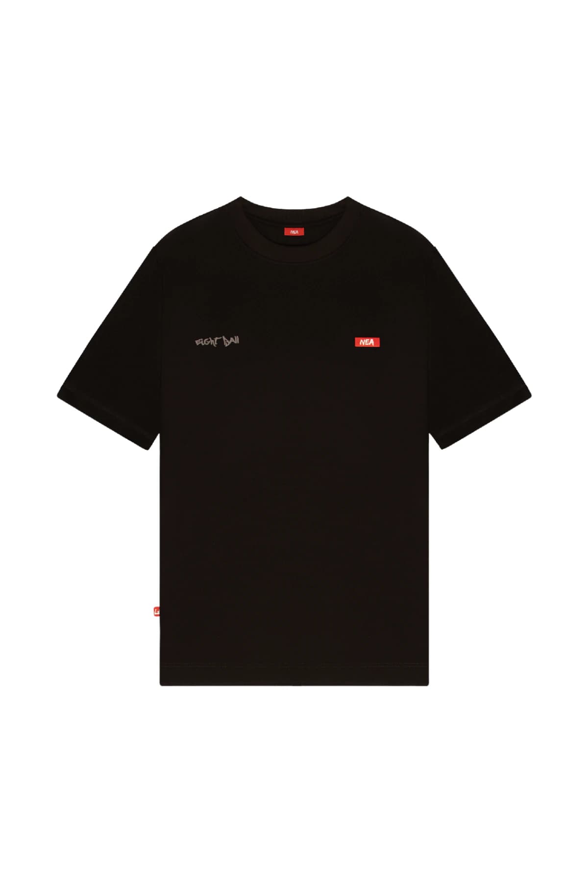 CAMISETA OVERSIZE BALL NEGRO NEA - imagen 2