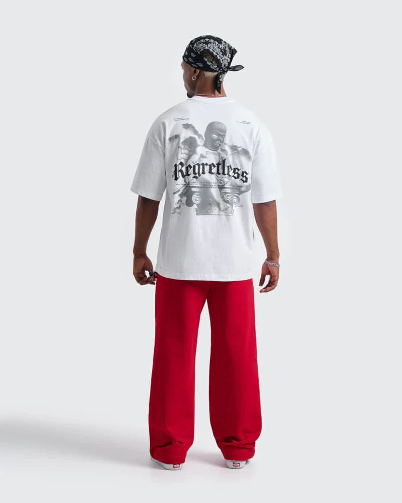 Camiseta Blanca Oversize Rebel - imagen 7