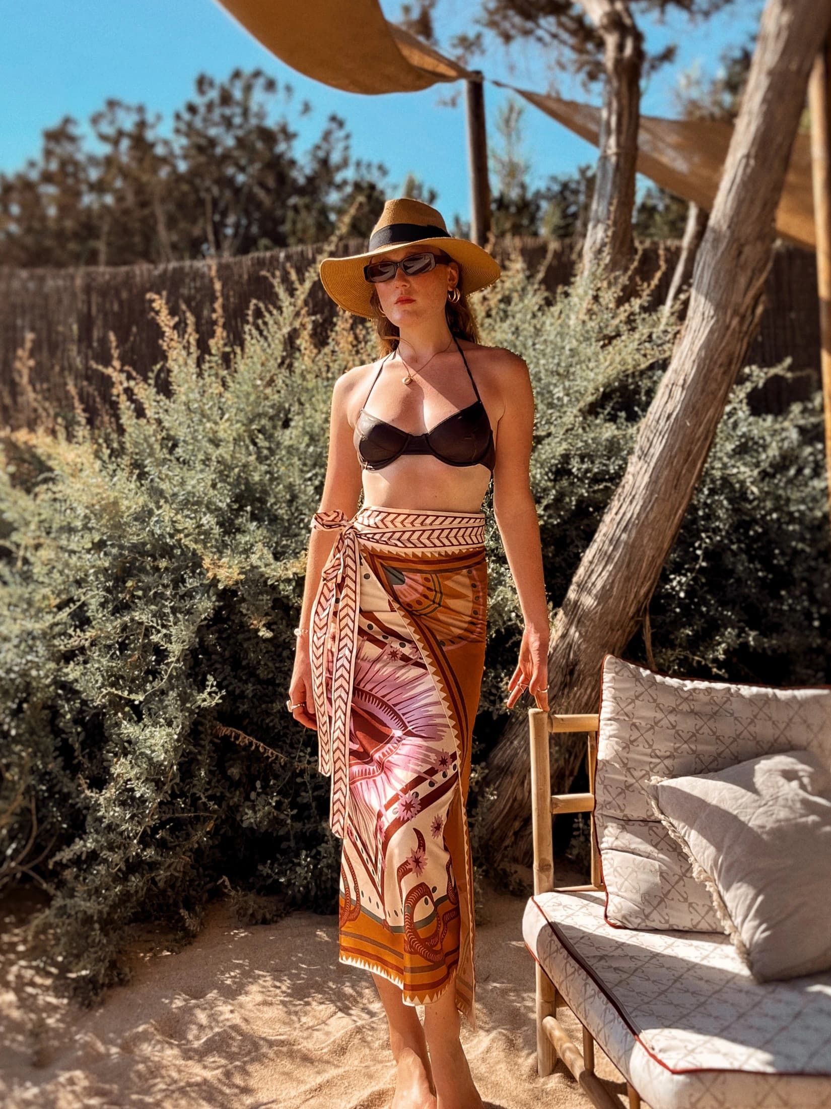 Sari Nazar, Crema / Vestido - Falda - imagen 9